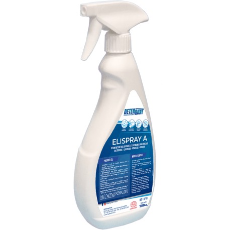 Détraquât Elispray A désinfectant sans rinçage 750 ML