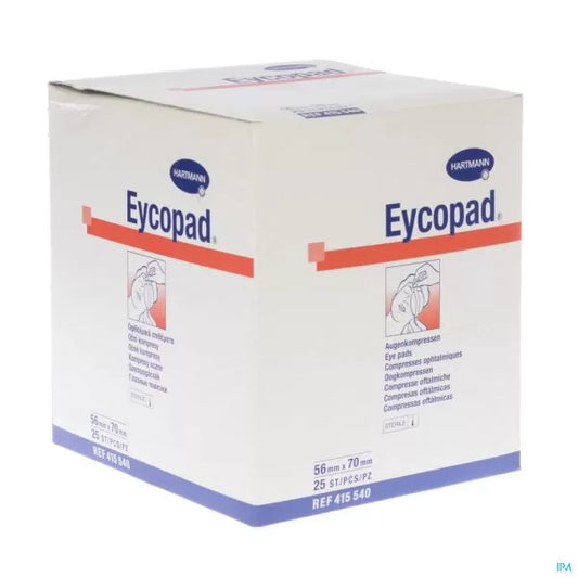 Comp stérile ST Eycopad® 56x70 - Bte 25