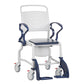 Fauteuil douche/WC Bonn gris/bleu