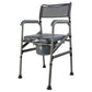 Fauteuil de toilettes pliant Sardaigne gris