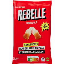 Bonbons REBELLE Good Cola acidulés