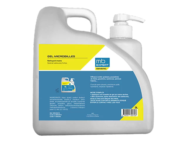 Savon microbilles sans solvant MB Expert 3L