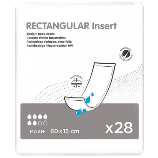 Rectangular pad 11x36 cm traversable