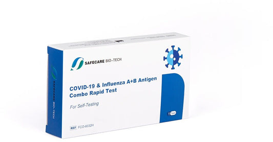 Autotest Combo 2 en 1 – Grippe/Covid-19 – Safecare