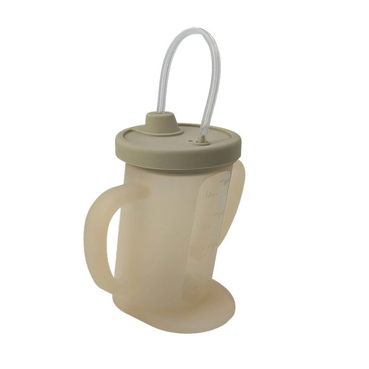 Tasse silicone avec régulation de flux