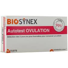 Autotest Ovulation BIOSYNEX boite de 10