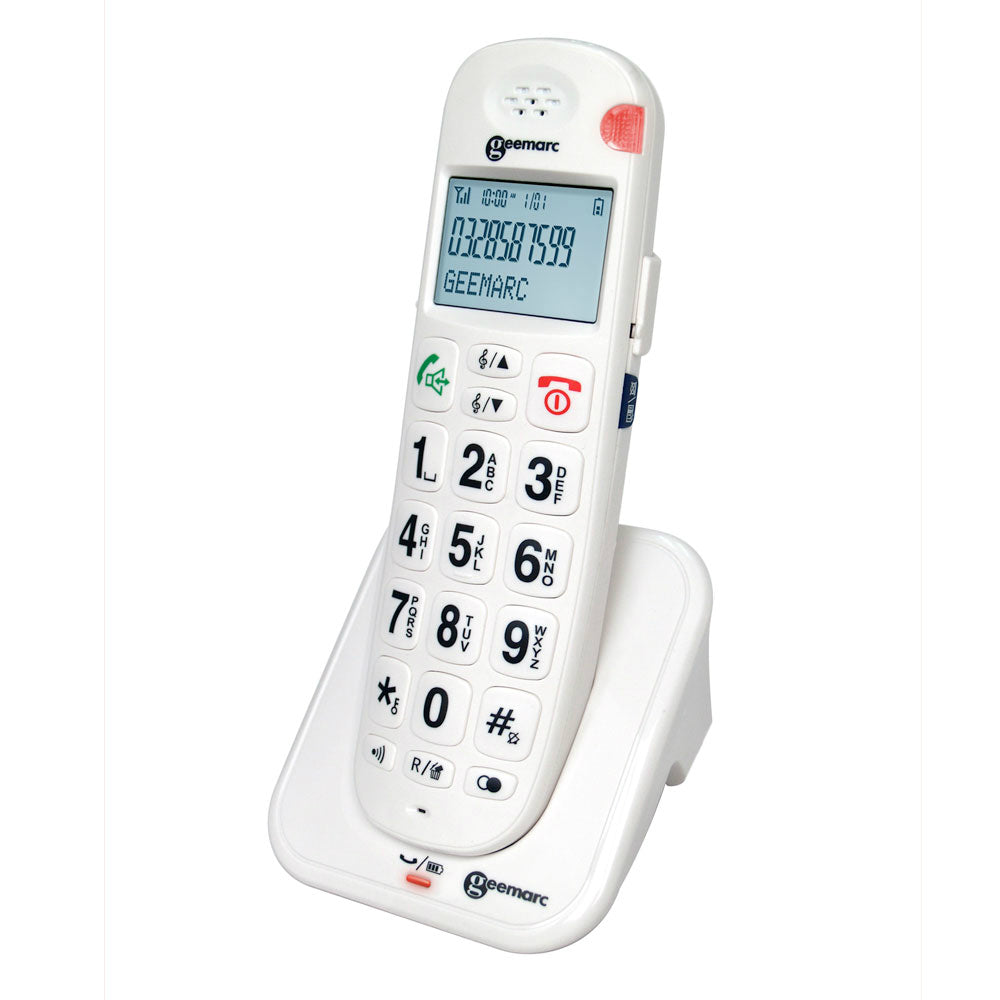 GEEMARC - Téléphone sans fil Téléphone duo sans fil AMPLIDECT 260
