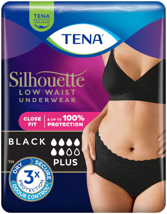 TENA SILHOUETTE PLUS NOIR