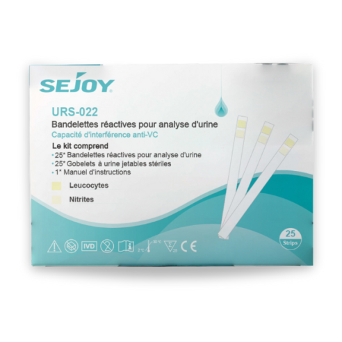 Test Urinaire Cystite – Sejoy Boîte de 25